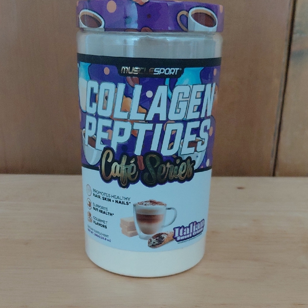 Muscle Sport Collagen Peptides Café Series Italian Sweet Cream